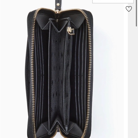 ♠️Kate Spade Glitter Continental Pebbled Leather Wallet- NWT♠️ - Picture 6 of 6